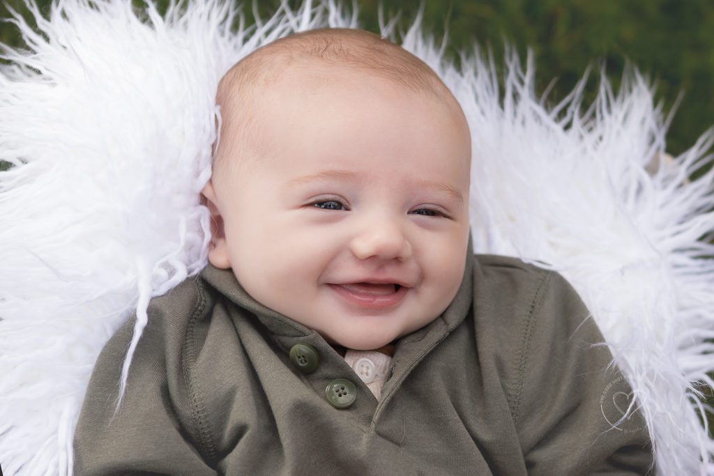 Smiling baby boy, fresno, ca baby photographer