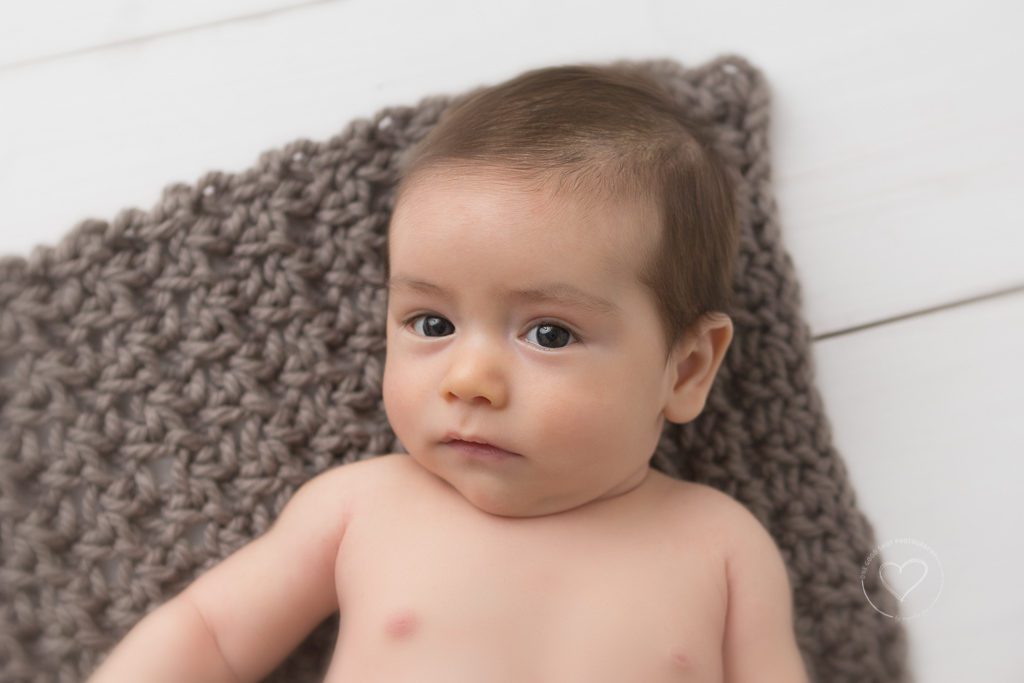 Fresno Baby Photographer, 3 Month Old Boy, Milestone Session