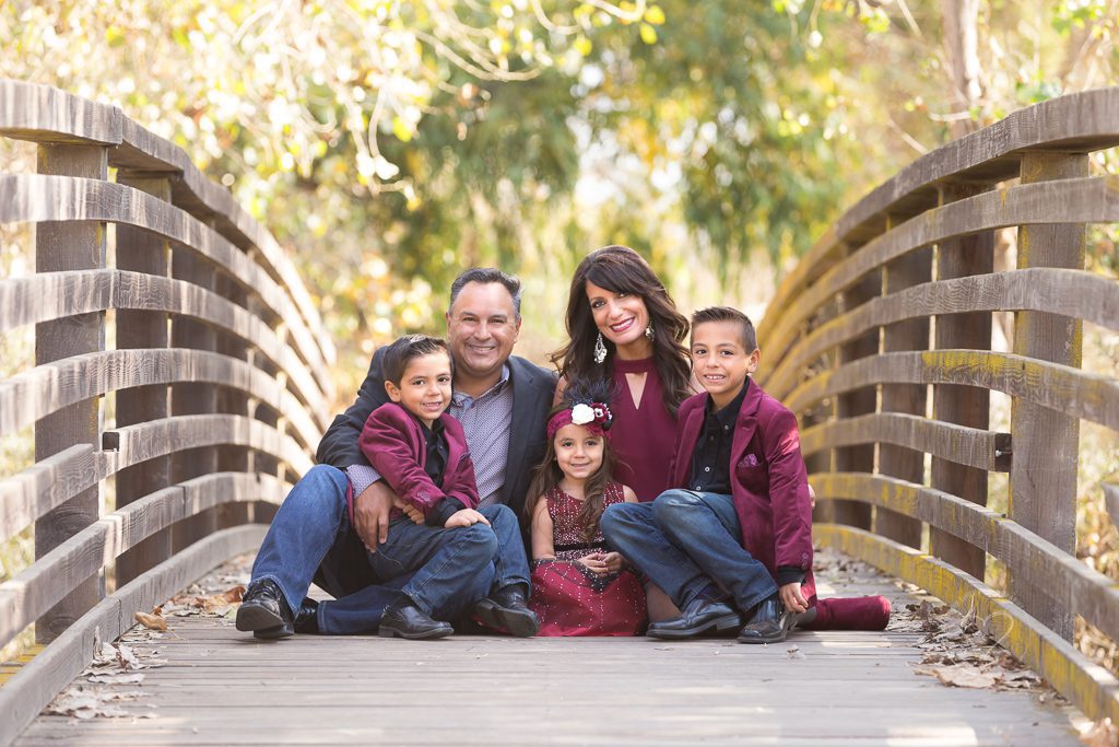 Family photographer, Fresno, Clovis, Bridge, Fall
