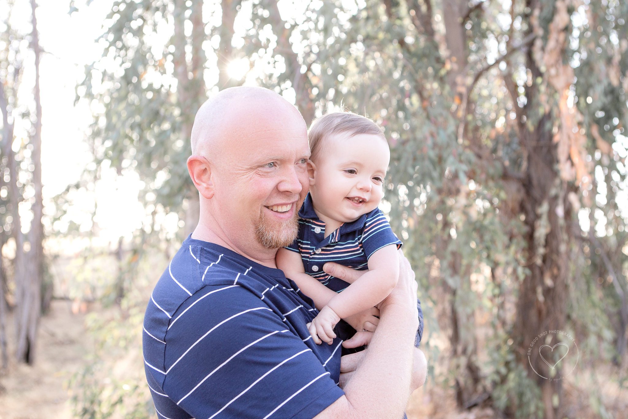 Fresno Baby Photographer, father son pictures, cheek to cheek, smiling